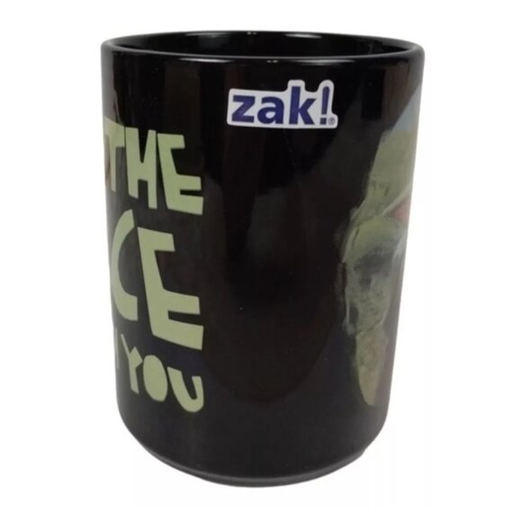 Zak The Mandalorian May the Force be with You 15 oz Coffee Mug Star Wars - Picture 4 of 7